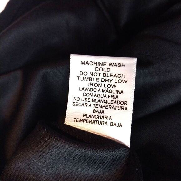 Love Tree Embroidered Mini Dress Women Size Medium Black Feminine Preppy - Picture 7 of 7